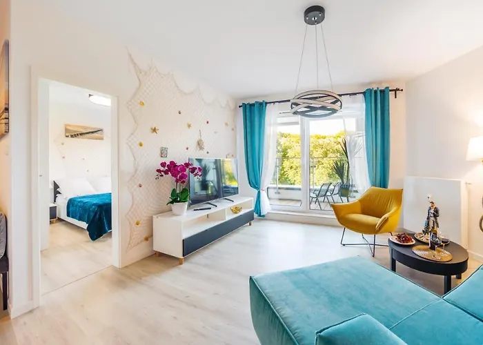 Апартаменты 504 Premium Nadmorskie Tarasy Przy Latarni I Molo Pool Sauna Fitness Garage Free Колобжег