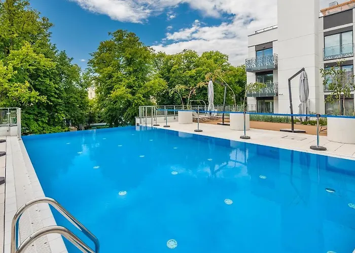 Апартаменты 504 Premium Nadmorskie Tarasy Przy Latarni I Molo Pool Sauna Fitness Garage Free Колобжег