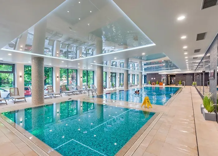 504 Premium Nadmorskie Tarasy Przy Latarni I Molo Pool Sauna Fitness Garage Free Апартаменты Колобжег